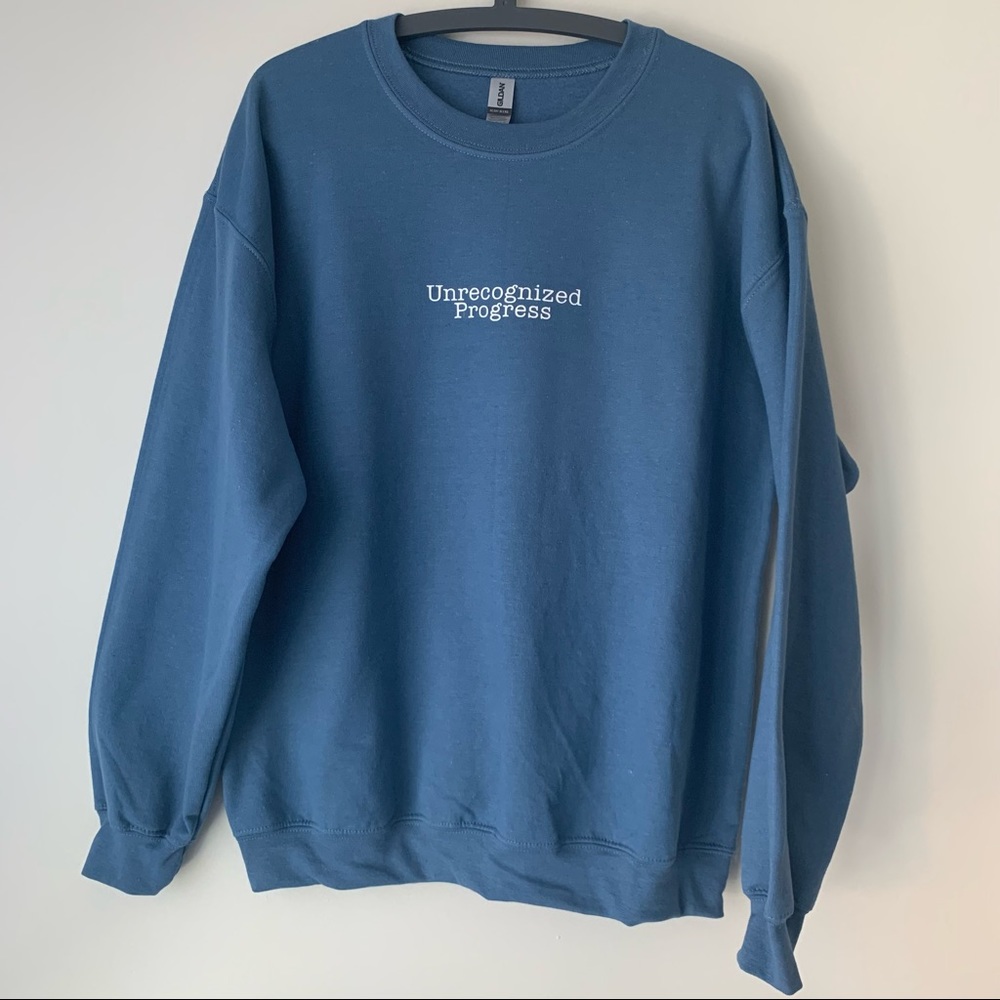 UNRECOGNIZED PROGRESS | Unisex Crewneck Sweatshirt
